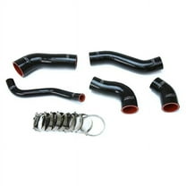 HPS Black Reinforced Silicone Intercooler Hose Kit for Hyundai 13-17 Veloster 1.6L Turbo