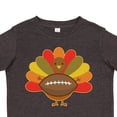 thumbnail image 4 of Inktastic Thanksgiving Day Turkey Football Fan Boys or Girls Toddler T-Shirt, 4 of 5