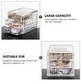 thumbnail image 6 of AURARMLET Clear Acrylic Lipstick Holder Organizer, Cosmetic Storage Display Stand for Makeup, 15.8 x 12 x 11.5 Inches, 6 of 8