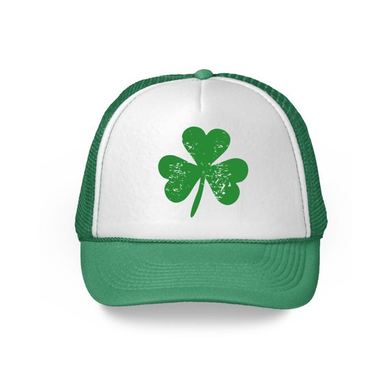 Leaf Pocket Graphic Cap - St Patrick's Day Hat - American Party Irish Gifts Saint Patrick Hat