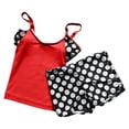thumbnail image 4 of HUAXUN Tankini Tops for Women Full Coverage Swimsuits Womens Swimsuit Cover Up Full Coverage Adjustable Straps 2 Piece Swimsuits Floral Print Cami Tops, 4 of 4