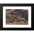 thumbnail image 2 of Arnold Peter Weisz-Kubínčan 18x14 Black Modern Framed Museum Art Print Titled - Lonely House (1933), 2 of 5