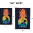 thumbnail image 2 of SKYSONIC Garden Flag Surf Pineapple Double-Sided Printed Garden House Sports Flag 12x18in Polyester Decorative Flags for Courtyard Garden Flowerpot, 2 of 7