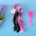 thumbnail image 4 of Cabeza Muñeca Hada Monstruo Con Pelo PVC Diablo Accesorio Juguete (D, 4 of 6