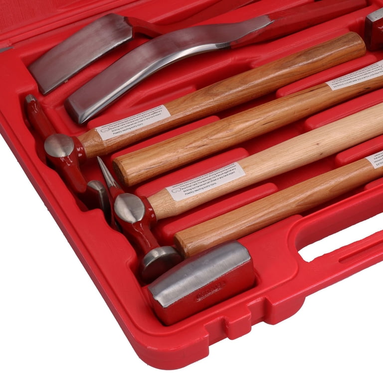 Car Dent Repair Kit AB Tools Car Body Repair Kit Hickory Hammer Panel ...