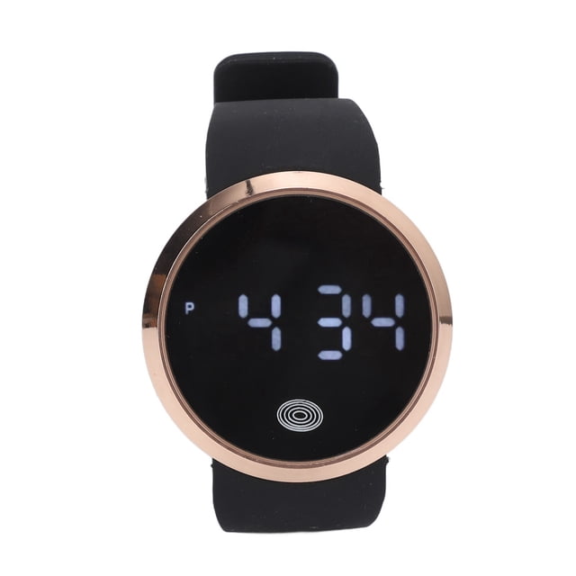 LED Digital Watch, Adjustable Waterproof Upgraded Casual LED Watch Stylish Round Touch Screen For Sports ANGGREK Otros