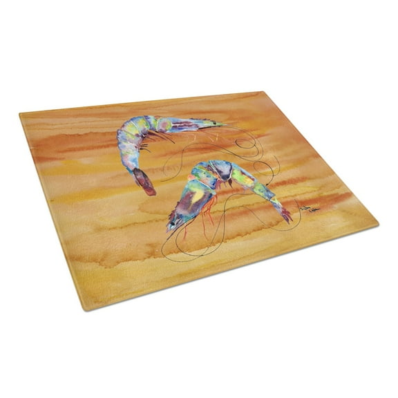 Shrimp Glass Cutting Board Large