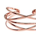 thumbnail image 5 of Jumpingount 2X Sparking Hollow Design Vintage con incrustaciones de oro de 18 k llena de joyería de cadena Ropa, zapatos y accesorios Miscelánea rosa dorado, 5 of 5