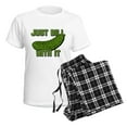 thumbnail image 4 of CafePress - Just Dill With It Women's Light Pajamas - Women's Short Sleeve Print T-Shirt and Pants Light Cotton Pajama Set, 4 of 7