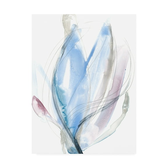 Trademark Fine Art 'Azure Vortex I' Canvas Art by Jennifer Goldberger