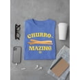 thumbnail image 3 of Churro-Mazing Fun Re Tro Foodie Design Men's T-shirt, 3 of 4