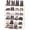 White, variant on General 2-Tier Shoe Rack Storage Organizer, Grey