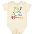 thumbnail image 3 of Inktastic My Aunt and Uncle Love Me Boys or Girls Baby Bodysuit, 3 of 5