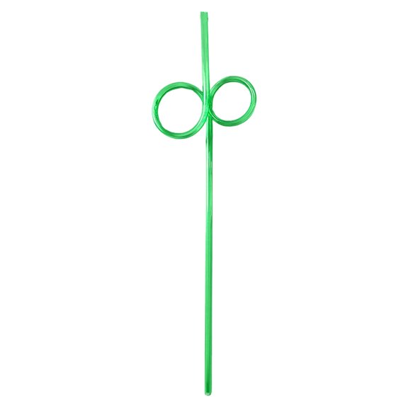 Pet Colored Rotating Hard Straw E， Crazy for Kids Reusable Plastic Loop Curly Crazy Drinking for Classroom Activities Valentines Day Christmas Birthday Wedding Decoration