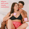 thumbnail image 6 of Sweetums Feminine Wipes For Women, Individually Wrapped - pH Balanced Flavored Intimate Wipes - Pack of 10 (Strawberry), 6 of 7