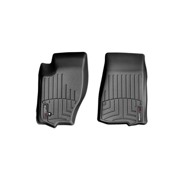 WeatherTech Custom Fit FloorLiners compatible with Jeep Grand Cherokee, Commander - 1st Row (Driver & Passenger), Black