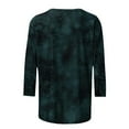 thumbnail image 3 of Neewe Womens Crewneck Long Sleeve Tops MXsual Dots Fall Christmas 2025 Tshirts Shirts, 3 of 5