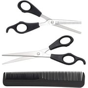 Fameei:Three-piece set of stainless steel hairdressing scissors