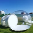 thumbnail image 3 of Outdoor Camping Inflatable Bubble Tent Large  House Backyard 3m w/ Blower & Pump, 3 of 24