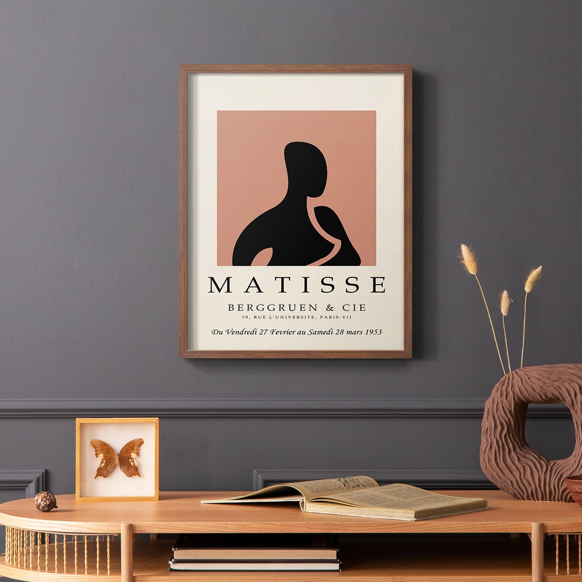 Matisse XLIII Framed Print - Solid Wood