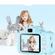 thumbnail image 4 of Cámara para niños, cámara fotográfica digital para niños, cámara selfie, cámara digital de 2 pulgadas, 8 m píxeles, con luz de flash, cámara divertida para niño y niña, tarjeta SD de 32 GB, azul,, 4 of 6