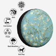 thumbnail image 2 of KAKALAD Van gogh almond blossom Spare Tire Cover Universal Vehicle Accessories Buckle Car Tools 17”in, 2 of 6