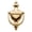 Lifetime PVD Polished Brass, variant on Baldwin 0102044 Colonial Style Solid Brass Door Knocker - Brass