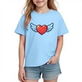 thumbnail image 2 of hengsof Children's Basic Short Sleeve Base T-shirt, 2 of 3