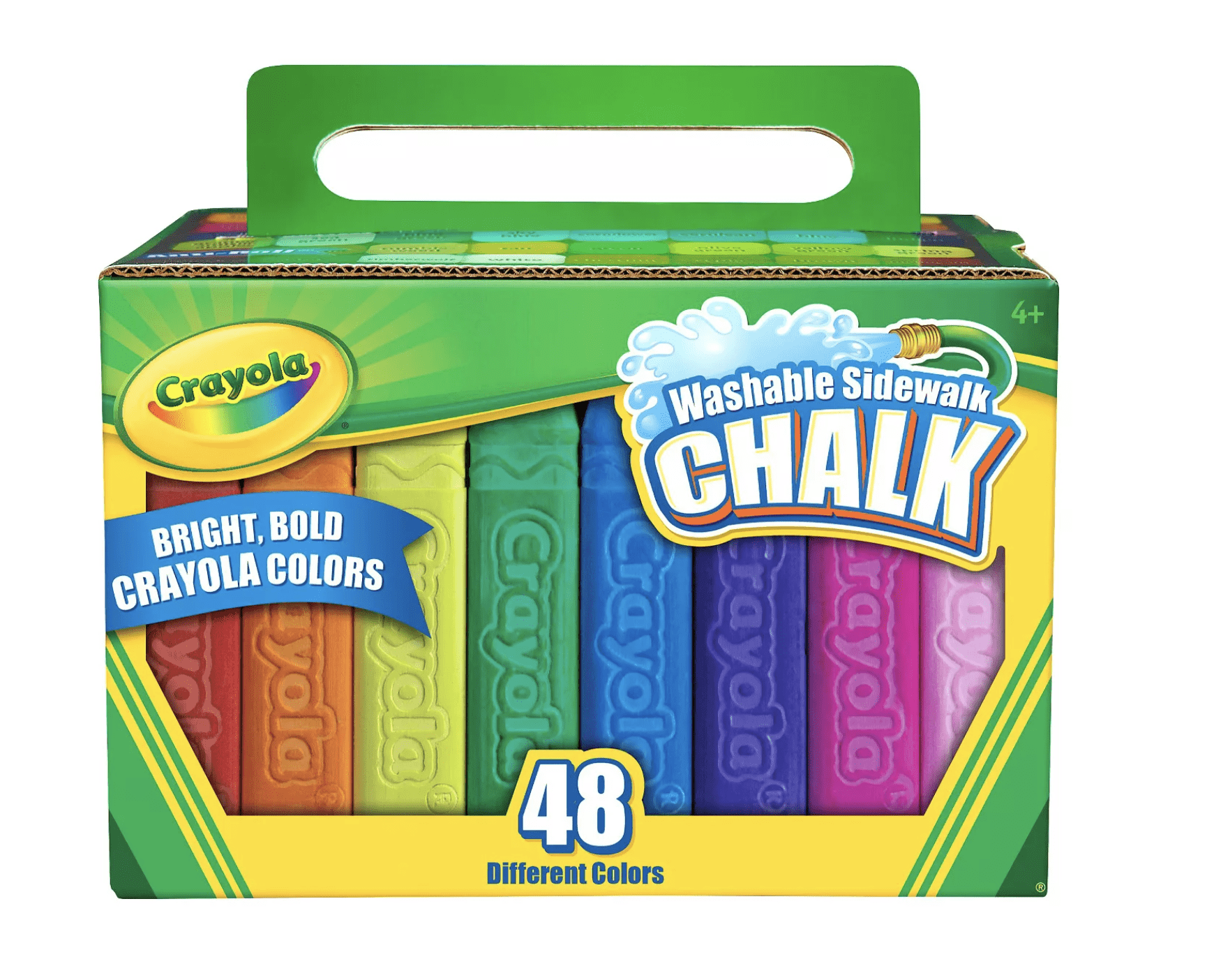 Download Crayola Sidewalk Chalk Washable 48 Count - Walmart.com ...