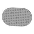 thumbnail image 4 of Alfombrilla de acupresión para pies, almohadilla para caminar, placa para dedos, tapete de masaje de puntos de acupresión, almohadilla de masaje de Pata gris con forma, 4 of 8