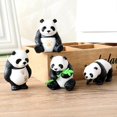 thumbnail image 4 of KAIYANG piezas de adornos de panda, microadornos para jardín, decoración de bonsái, manualidades, accesorios para tartas, muñecas chinas creativas para el hogar, 4 of 5