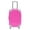 A, variant on Miniature Travel Suitcase Storage Box With Telescopic Handle And Wheels, Translucent Plastic Doll Suitcase For Cake Toppers And Gifts, Multiple Colors (Multicolor ,A)