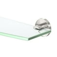 thumbnail image 3 of Gatco 5556 Sky Vanity Glass Shelf, Chrome, 3 of 7