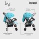 thumbnail image 4 of Carriola De Paseo Ivy Infanti Color Turquesa Con Mango Reversible, 4 of 6