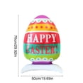 thumbnail image 3 of Dvkptbk Easter-themed Balloons Festive Decorative Balloons Cute Rooster and 3 D Egg-shaped Balloons Perfects for Spring Holiday Parties easter decorations, 3 of 6