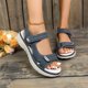 thumbnail image 5 of WILLBEST Sandalias De Mujer, Sandalias De Cuña De Verano, Zapatos Deportivos Transpirables, Sandalias De Mujer Con Punta Abierta Para Playa, Sandalias Para Mujer, 5 of 7
