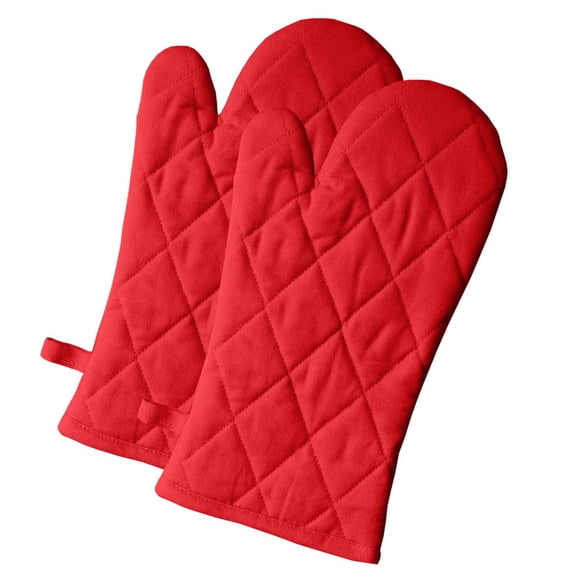 Fabstyles Solo Cotton Oven Mitts Set of 2
