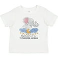 thumbnail image 3 of Inktastic My Uncle Loves me to the Moon and Back Elephant Family Boys or Girls Baby T-Shirt, 3 of 5