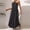 Black, variant on Naittoop Women's Halter Silk Satin Long Nightgown Sleeveless Loose Summer Sleepwear Lounge Dress Nightie