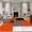 Multi, variant on 6'x9' Area Rugs, Modern Orange Beige Indoor Outdoor Area Rug for Living Room Bedroom, Abstract Black Grey Color Blocks Washable Bathroom Rugs Kitchen Floor Carpet Mats Home Decor Aesthetic