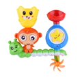 thumbnail image 1 of Juguetes de baño, ventosa, pista, juego de agua, grifo de ducha, rueda de agua, juego de rociador de agua, animales, juguetes de bañod zhangmengya unisex, 1 of 2
