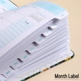 thumbnail image 3 of Planificador 2024: planificador semanal y mensual con pestañas, planificador de 12 meses con pestañas mensuales, ofertas de doble cable, días festivos, páginas de notas, 3 of 6