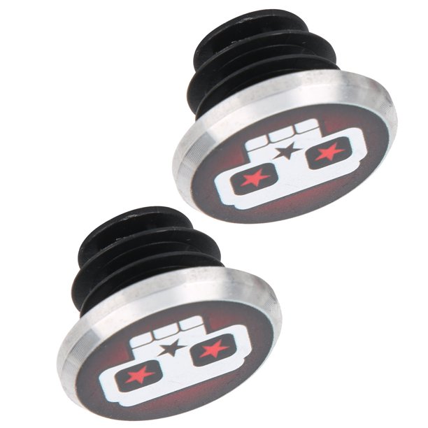 Tapones Para Extremos De Manillar De Bicicleta De Montaña, Tapa De Agarre De Moda Con Tapón De Bloqueo De Color 15,8-19,8mm/0,6 Pulgadas-0,8 Pulgadas Para Bicicletas De Montaña ANGGREK Otros