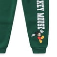 thumbnail image 5 of Disney Mickey Mouse Quarter Zip Sweatshirt and Jogger Pants Set (Boys), 2 Piece Set, Sizes 2T-7, 5 of 8