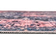 thumbnail image 5 of Unique Loom Renaissance Collection Area Rug - Roma (7' 3" Square Salmon Pink/Black), 5 of 7