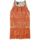 thumbnail image 1 of Alfani Top de blusa halter de encaje para mujer, naranja, 8, 1 of 2
