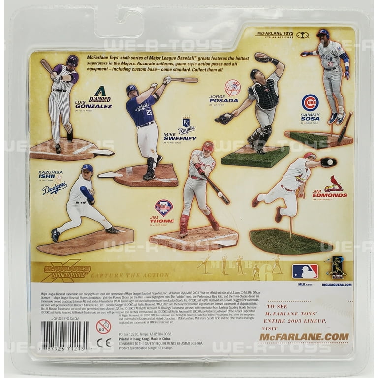 MLB New York Yankees JORGE POSADA ToysRUs Exclusive Action