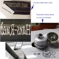 thumbnail image 4 of 1500 Meters Mini-King Spool 60WT Machine Embroidery Bobbin Fill Thread White Black for Sewing Embroidery Machines, 4 of 7