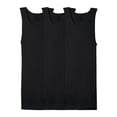 thumbnail image 1 of Camiseta Fruit Of The Loom para Hombre sin Mangas Negra, 3 Piezas, Talla G, 1 of 4
