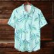 thumbnail image 4 of Blusa y camisa hawaiana de manga corta con cuello vuelto para hombre, camisa unisex de verano para playa, informal, de manga corta, con botones, ropa estampada, blusa para hombre, 4 of 9